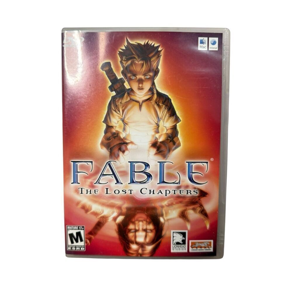 Fable: The‎ Lost Chapters PC Game CIB 2005